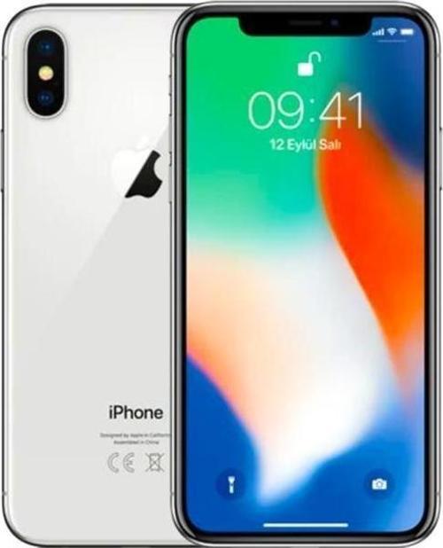 iPhone X Silver 64GB Yenilenmiş A Kalite (12 Ay Garantili)