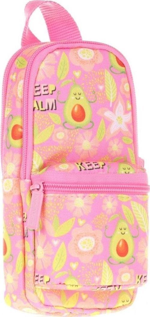 Kalem Çantası Nature Junior Bag Avocado Üç Bölmeli Kalemlik