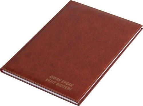 Giden Evrak Kayıt Defteri Suni Deri 100 Yaprak 22x32 Cm