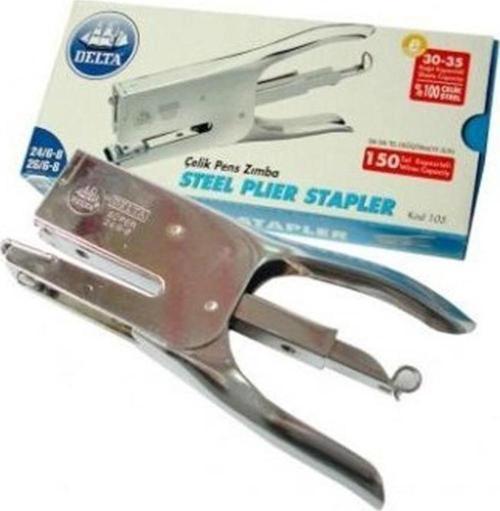 Pens Tipi Zımba Makinesı 30-35 Sayfa 24/6-8 Krom Zımba Makinesi