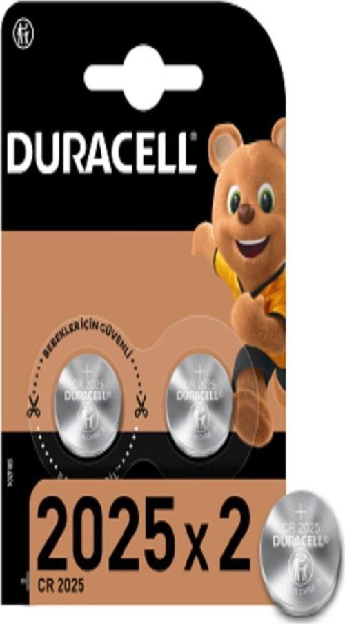 Özel 2025 Lityum Düğme Pil 3V 2’li Paket