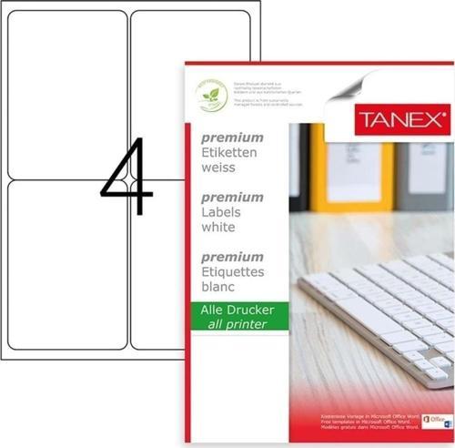 Lazer Etiket 100 Yaprak 99.1x139 mm Lazer Yazıcı Etiketi