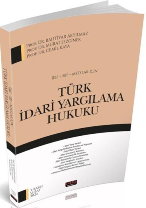 Türk İdari Yargılama Hukuku