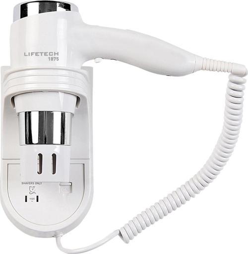 LIFETECH TRAŞ PRİZLİ FÖN MAKİNASI 1875 W BEYAZ 