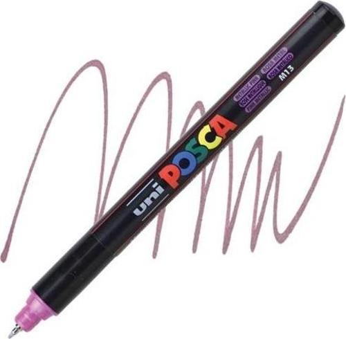 Uniball Posca 0.7mm Fine Poster Markörü Metalik Pembe (M13) / PC1MR