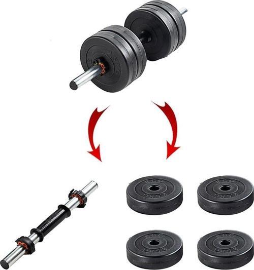 Spor 11 Kg Dambıl Seti & Fitness Ağırlık Seti