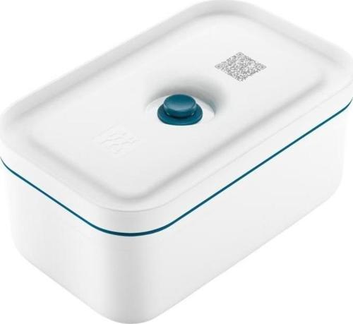 Fresh & Save Vakumlu Yemek Taşıma Kabı, M, Plastik, Beyaz-Akdeniz Mavisi