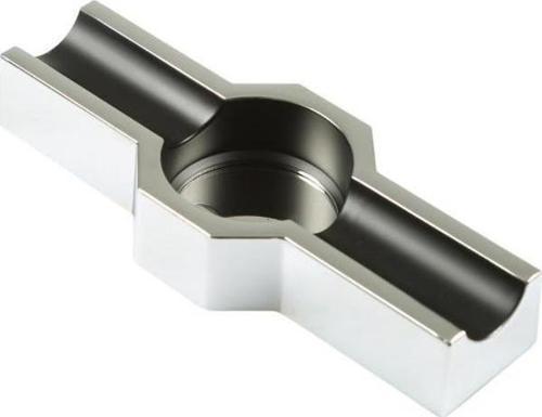PQ Siyah-Gümüş Metal İkili Puro Küllüğü