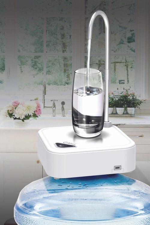 KWP8520 Stantlı Şarjlı Su Pompası Beyaz