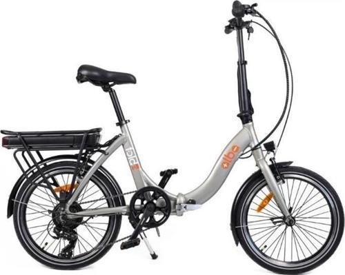 Fold E Premium Katlanır Elektrikli Bisiklet Şampanya LCD Gösterge 13Ah Batarya