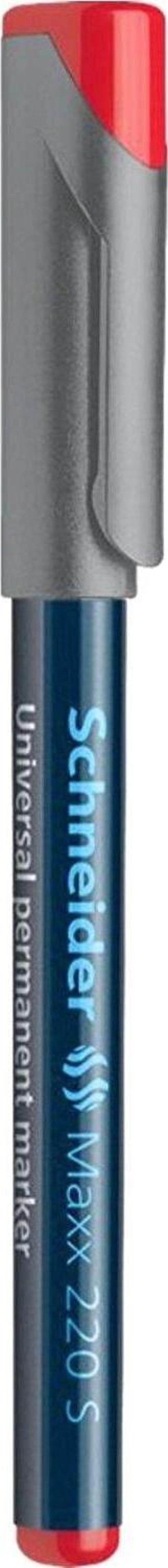 Asetat Kalemi Permanent 220 S Seri 0.4 MM Kırmızı (10 Lu Paket)