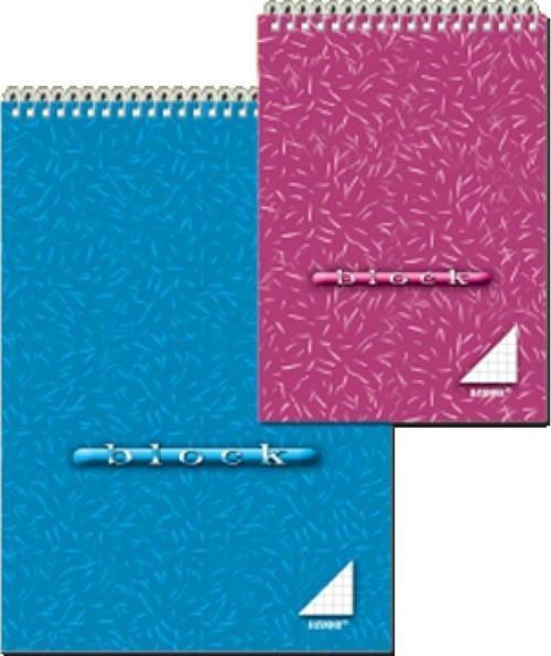 Bloknot Spiralli Karton Kapak Çizgisiz 40 Yaprak A5 (12 Li Paket)