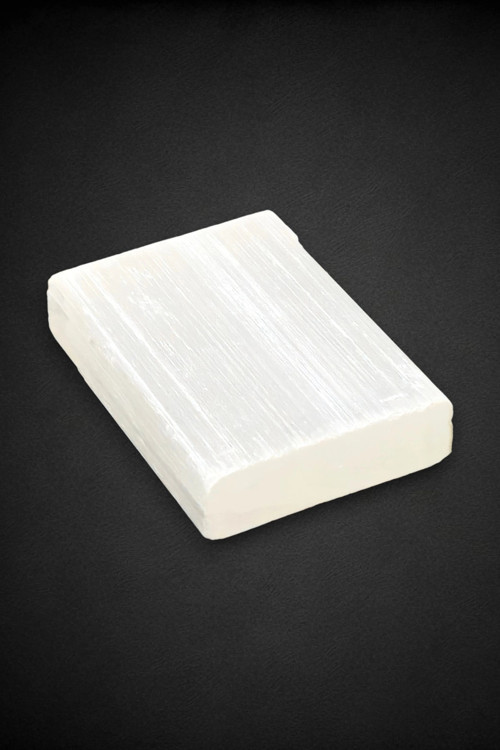 Doğal Beyaz Selenit Küçük Plaka 5 Cm 49-2