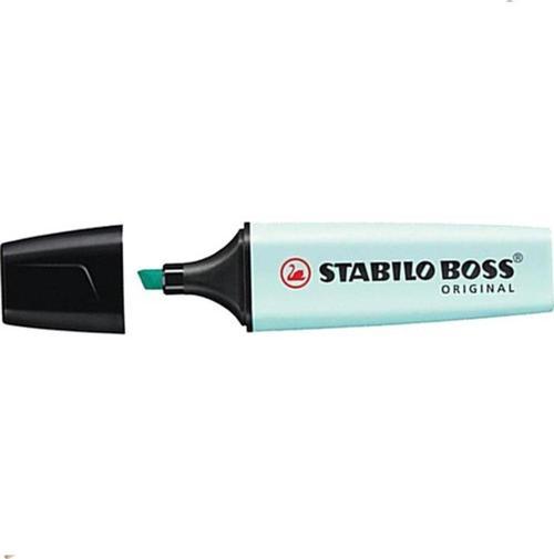 Fosforlu Kalem Boss Orıgınal Pastel Turkuaz (10 Lu Paket)