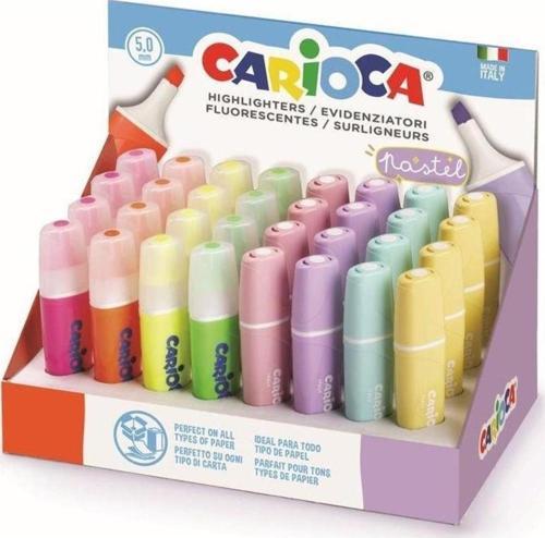 Fosforlu ve Pastel Işaretleme Kalemi 8 Renk 32'li Stand