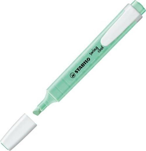 Fosforlu Kalem Swing Cool Kalem Tipi Pastel Yeşil (10 Lu Paket)