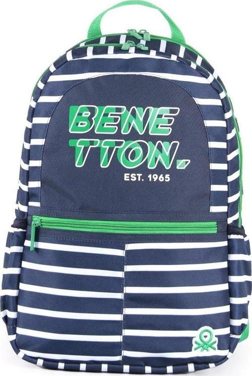 United Colors Of Benetton Sırt Çantası Çift Bölmeli Okul Sırt Çantası