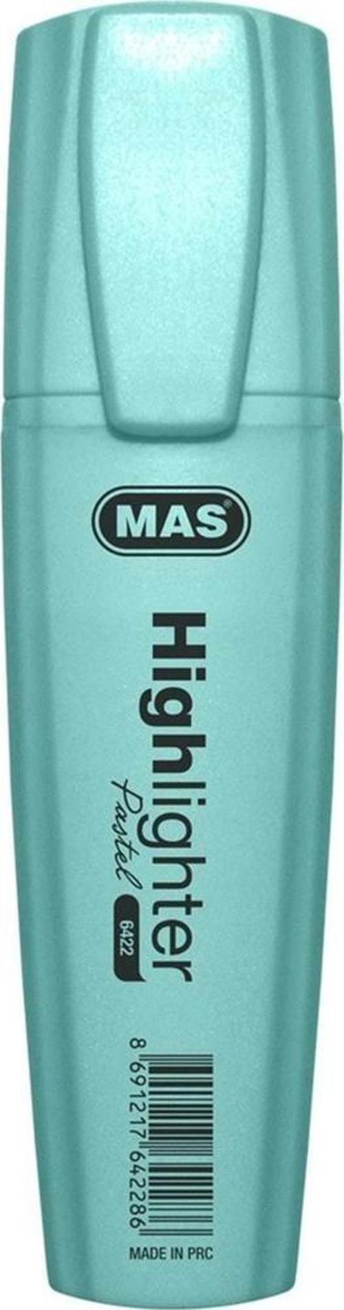 Fosforlu Kalem Pastel Mavi Fosforlu İşaretleme Kalemi (12 Li Paket)