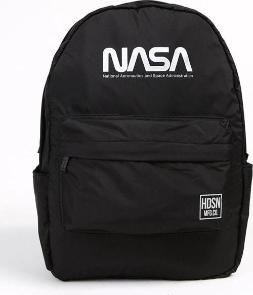 Me Çanta Siyah Nasa Paraşüt Kumaş Okul Sırt Çantası