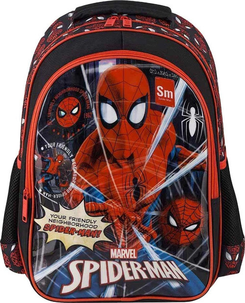 Frocx Otto Spiderman Due Neigborhood 2 Bölmeli İlkokul Sırt Çantası