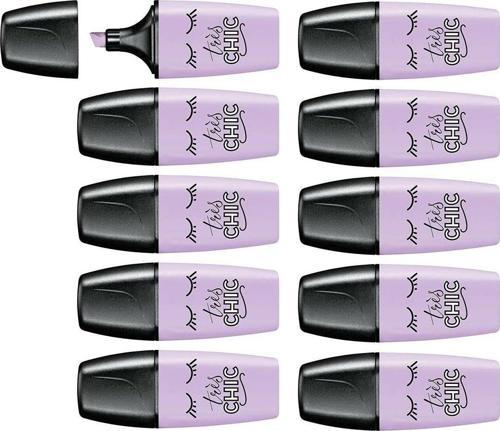 Fosforlu Kalem Boss Mini Pastellove Lila 2-5 MM Mini Fosforlu Kalem (10 Lu Paket)