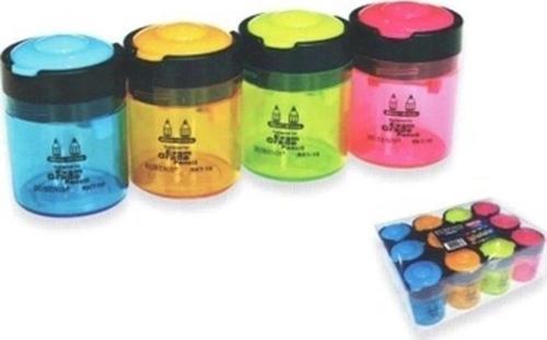 Kalemtıraş Çift Açacaklı Öğrenci Kalemtıraş (12 Li Paket)