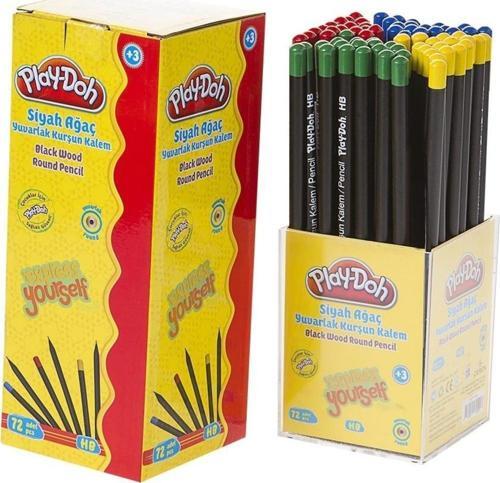 Kurşun Kalem Siyah Yuvarlak (72 Li Paket)