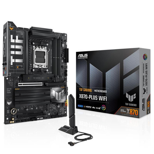 ASUS TUF GAMING X870-PLUS WIFI DDR5 8000MHZ 1XHDMI 2XUSB4 4XM.2 ATX AM5 (AMD AM5 9000/8000/7000 SER�