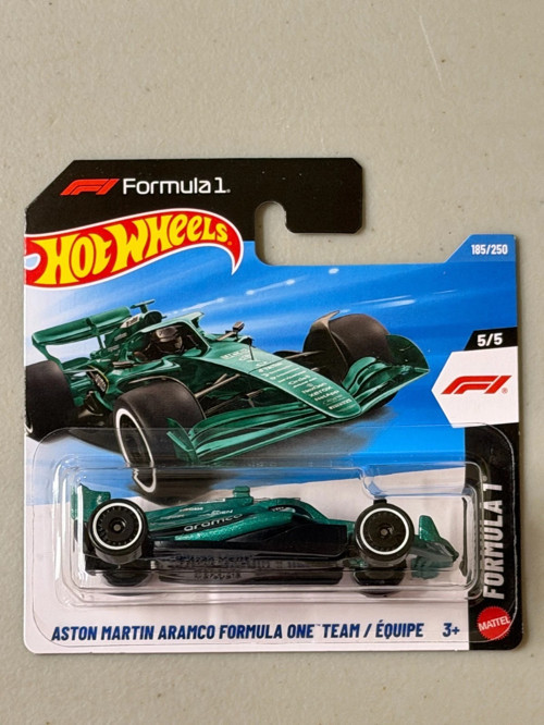 Formula 1 Aston Martin Aramco F1 Team Yeşil 185/250 1:64 Model Araba