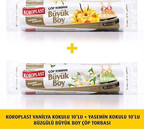 Vanilya Büzg. Büy.Çöp 10+Yasemin Kok. Büzg.Çöp 10