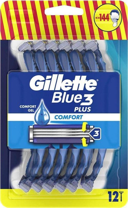 Blue3 Plus Comfort Tıraş Bıçağı 12'Li