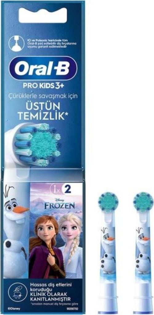 Şarjlı Diş Fırçası Yedek Başlığı Frozen 2 Adet Ürün
