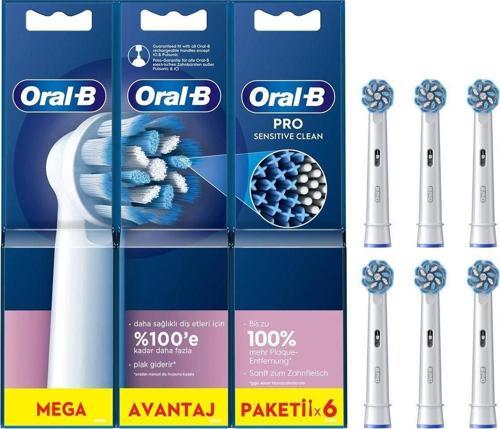 Sensitive Şarjlı Diş Fırçası Yedek Başlığı 6’Lı