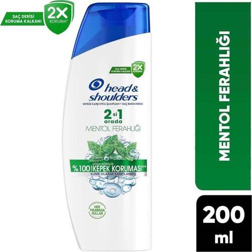 Head And Shoulders Şampuan Mentol Ferahlığı 2İn1 200 Ml