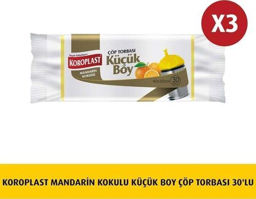 Mandarin Kok. Küçük Boy Çöp Torbası 30'lu X 3 Adet