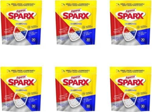 Sparx Bulaşık Makinesi Tableti 30'lu 6 Adet