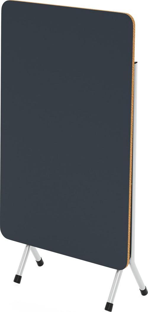 50x80 Siyah Mermer Desenli Katlanır Masa Kırma Mutfak Masası 1121