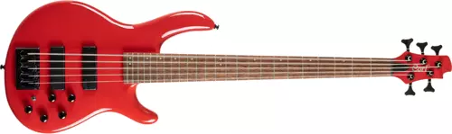 C5 Deluxe Crd Bas Gitar, 5 Telli, Şeker Kırmızısı