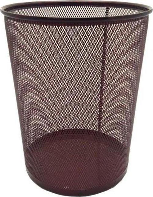Çöp Kovası Metal Tam Perforeli 10 Litre Bakır Çöp Kovası