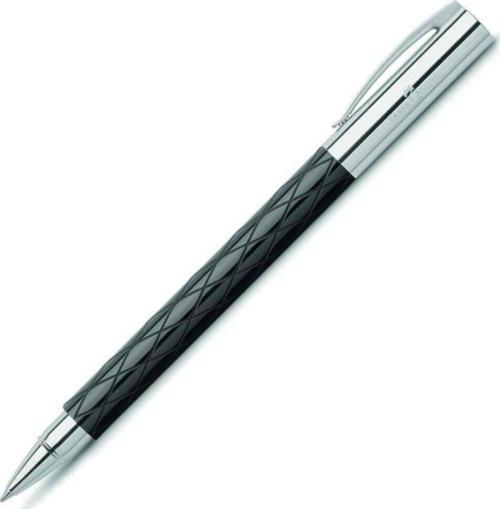 Faber-Castell Roller Kalem Ambition Rhombus Siyah Roller Kalem