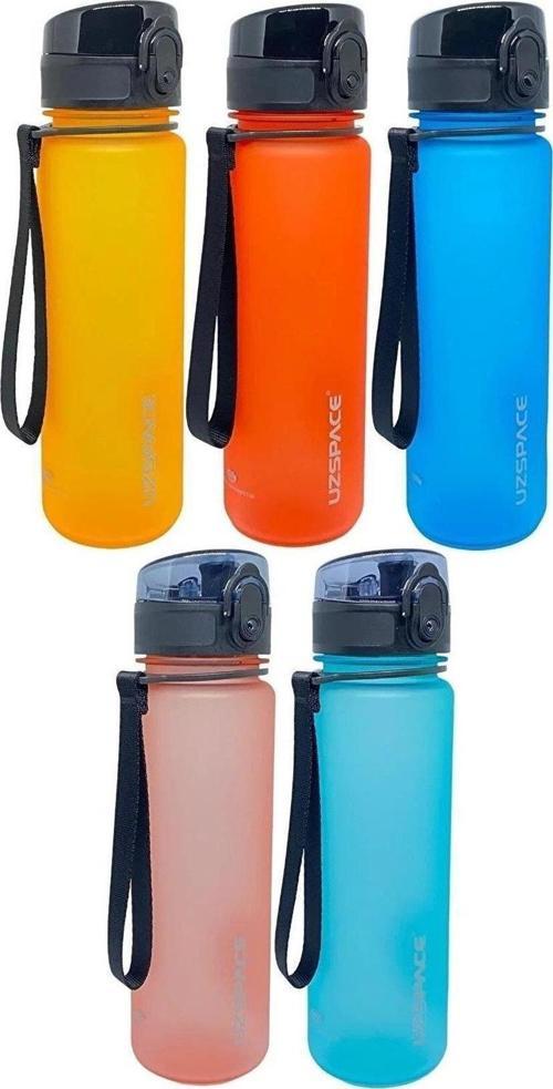 Tritan Matara 500 ML Tritan Suluk (Karışık Renk 1 Adet)