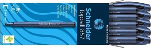 Roller Kalem Topball Bilye Uç 0.6 MM Siyah (10 Lu Paket)