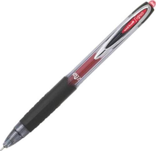 Roller Kalem Signo Jel İğne Uç Mekanik 0.7 MM Kırmızı Roller Kalem (12 Li Paket)