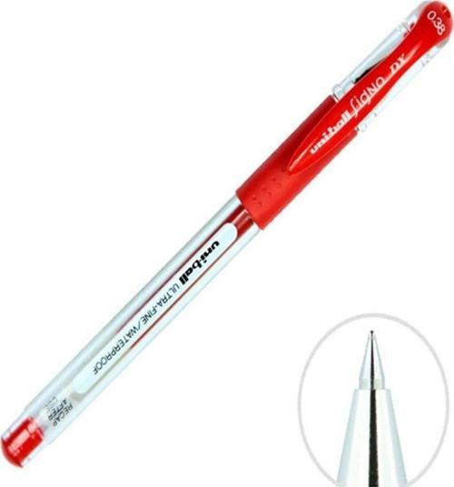 Roller Kalem Signo Needle İğne Uç 0.38 MM Kırmızı (10 Lu Paket)