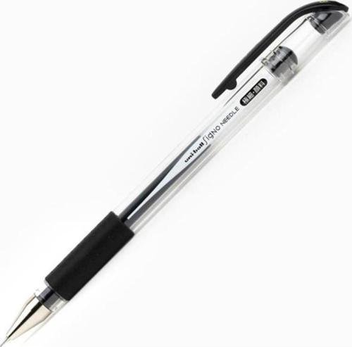 Roller Kalem Signo Needle İğne Uç 0.38 MM Siyah (10 Lu Paket)