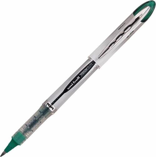 Roller Kalem Vision Elite Bilye Uç 0.8 MM Yeşil (12 Li Paket)