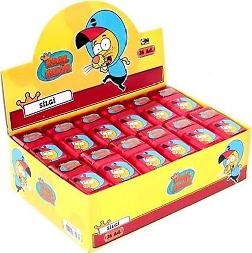 Silgi Kral Şakir Öğrenci Silgisi (36 Lı Paket)