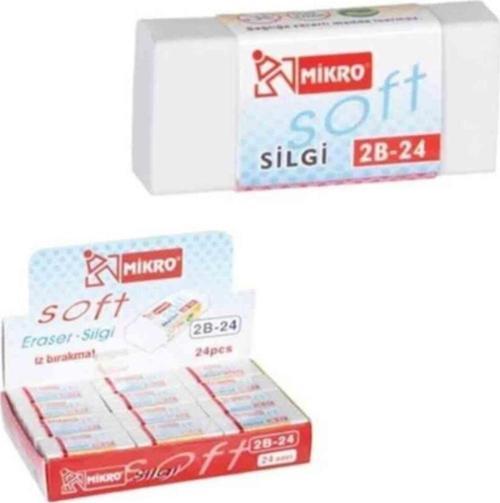 Süper Soft Silgi 2B Öğrenci Silgisi (24 Lü Paket)