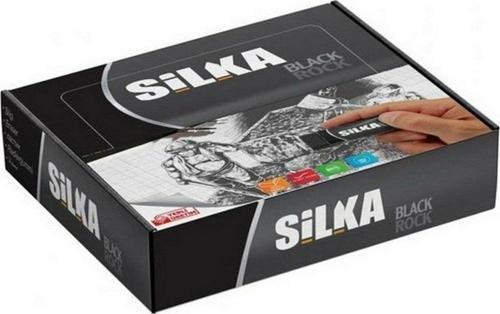 Silgi Black Rock Siyah Mini Boy (30 Lu Paket)