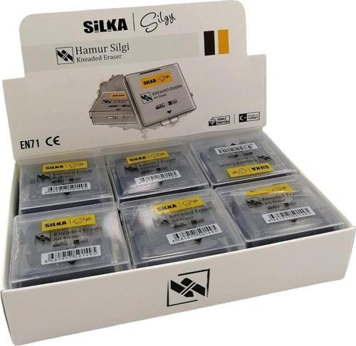Silgy Gri Hamur Silgi (12 Li Paket)